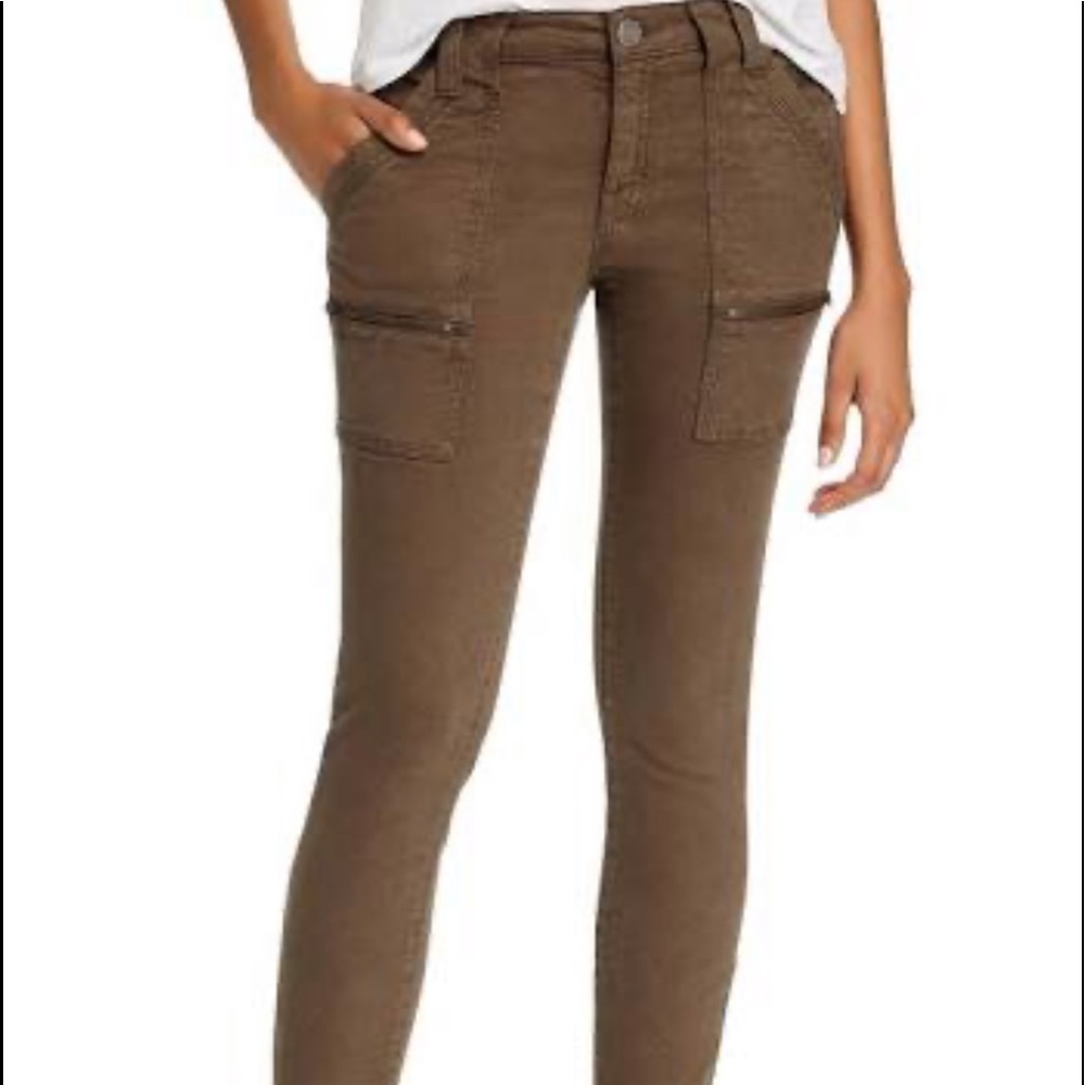 Joke Park Skinny Jeans - Green size 25 - Picture 1 of 8